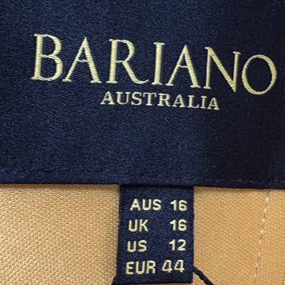 Bariano Victoria Sweetheart Strapless Gold Evening Gown - NWT - Picture 10 of 16